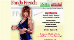 Desktop Screenshot of fondafrench.com