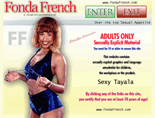 Tablet Screenshot of fondafrench.com